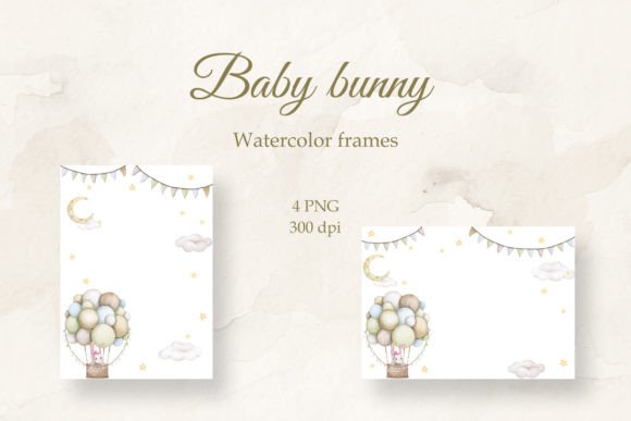 Download Cute Bunny. Frame for Baby Girl. PNG. - Cute bunny Collection