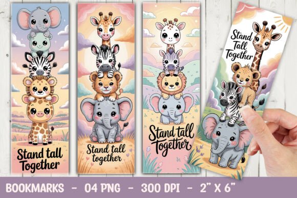 Download Cute Forest Animals Bookmark Sublimation - Premium Bundle
