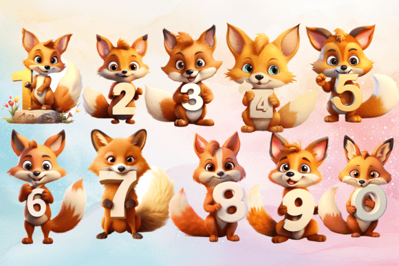 Download Animal Numbers Clipart for Kids - Premium Resources