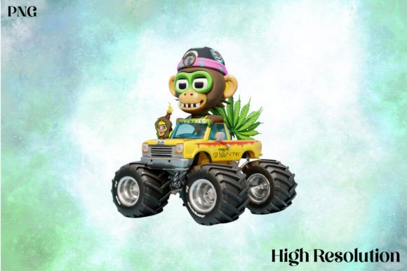 Download Funny Monkey Clipart PNG Design - Monkey clipart Collection